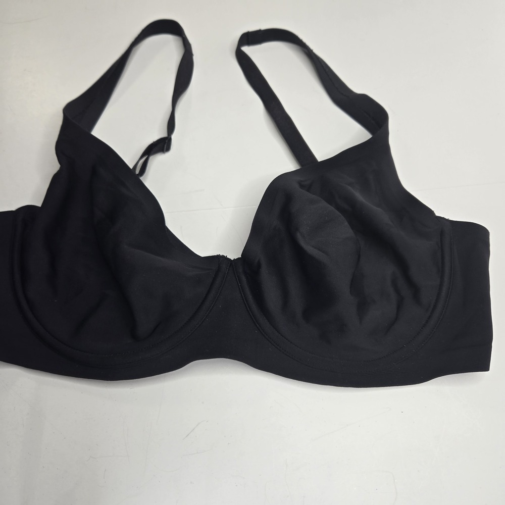 Soma Intimates Women's Bra Black Unlined Scoop Balconette  32D.    A12